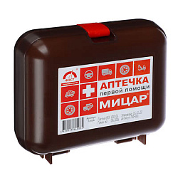 Аптечка нового образца МИЦАР  17,5x15x7 см. 780-001