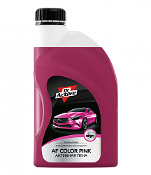 Автошампунь для бесконтактной мойки Dr. Active AF Color Pink  1 л.