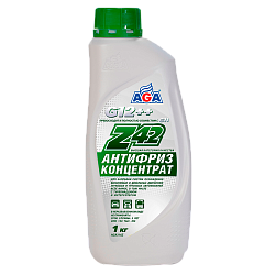 Антифриз КОНЦЕНТРАТ зеленый G12++ AGA316Z  1 кг.