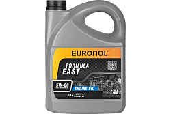 Моторное масло EURONOL EAST FORMULA ILSAC GF-5  5W-20  4 л. синт.