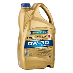 Моторное масло RAVENOL FES  0W-30  5 л. синт.