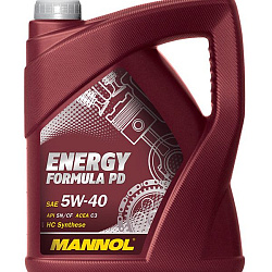 Моторное масло MANNOL Energy Formula OP 5W-30 5W-30 синтетическое A3/B4 SL/CF    4 л.