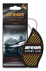 Ароматихатор на зеркало AREON Lux Sport GOLD 3G  к-т 10 шт.