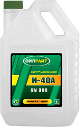 Индустриальное масло OILRIGHT И-40А  5 л. мин.