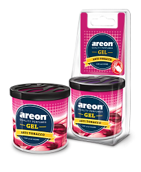 Ароматизатор на панель AREON Gel Can Blister ANTITOBACCO  1 шт.