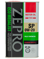 Моторное масло Zepro Eco Medalist  0W-20  1 л. синт.