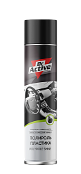 Полироль пластика Dr. Active Polyrole Shine Зеленое яблоко  400 мл. Аэрозоль