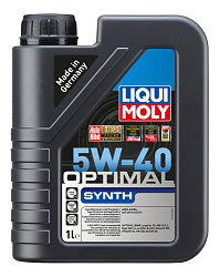 Моторное масло LIQUI MOLY Optimal Synth  5W-40  1 л. синт.