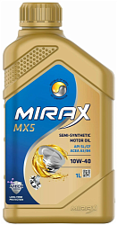 Моторное масло MIRAX MX5  10W-40  1 л. п/синт.