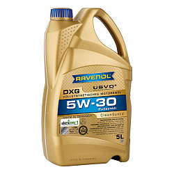 Моторное масло RAVENOL DXG  5W-30  5 л. синт.