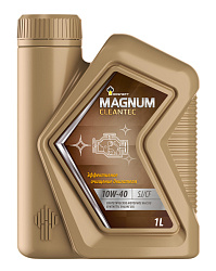 Моторное масло Rosneft Magnum Cleantec  10W-40  1 л. синт.