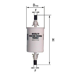 Фильтр топливный DIFA Т6002