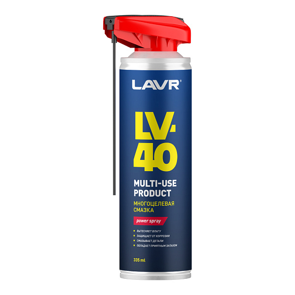 LAVR Смазка многоцелевая LV-40  0,335 мл.