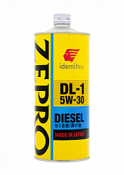 Моторное масло IDEMITSU Zepro Diesel DL-1  5W-30  1 л. п/синт.