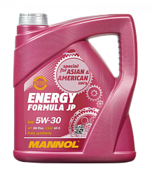 Моторное масло MANNOL Energy Formula JP  5W-30  4 л. синт.