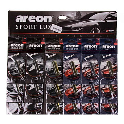 Ароматизатор на зеркало AREON LIQUID Lux Sport  5 мл. к-т 24 шт.