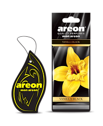 Ароматизатор на зеркало AREON Mon Areon VANILLA BLACK MA31  к-т 10 шт.