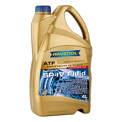 Трансмиссионное масло RAVENOL ATF SP-IV Fluid  4 л. синт.