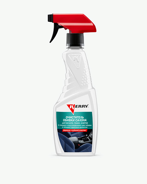 Очиститель велюра и обивки салона KERRY  500мл. (тригер) KR-575
