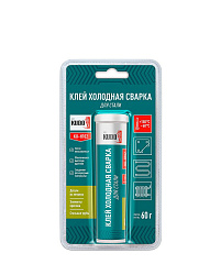 Клей холодная сварка для стали KUDO KU-H102  60 гр.