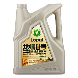 Моторное масло LOPAL Advance ESF FE PLUS  0W-20  4 л. синт.