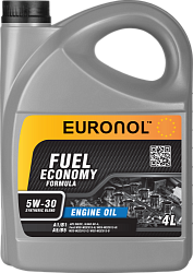 Моторное масло EURONOL FUEL ECONOMY FORMULA A5/B5  5W-30  4 л. синт.