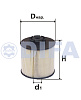 Топливный фильтр  DIFA DIFA6320E