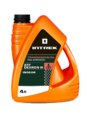 Трансмиссионное масло INTREK INGEAR ATF DEXRON III  4 л. синт.