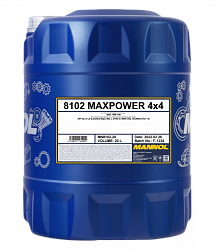 Трансмиссионное масло MANNOL Maxpower  75W-140 GL-5  20 л. синт.