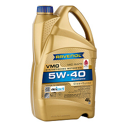 Моторное масло RAVENOL VMO  5W-40  4 л. синт.