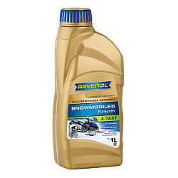 Моторное масло RAVENOL Snowmobiles 4-Takt Fullsynth  1 л. синт.