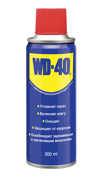 Смазка проникающая WD-40  200мл.