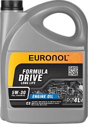 Моторное масло EURONOL DRIVE FORMULA LL C3  5W-30  4 л. синт.