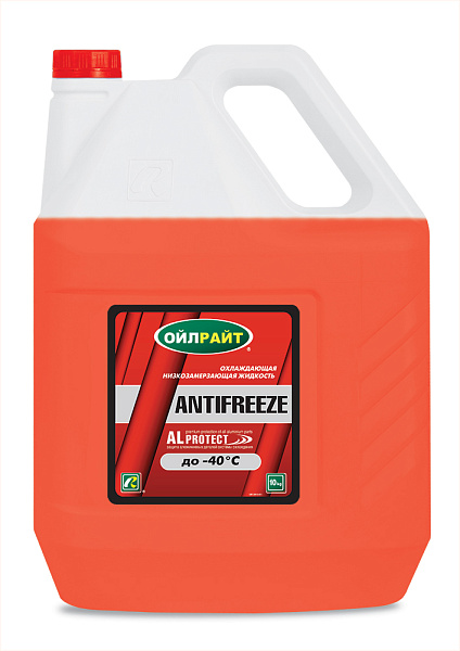 Антифриз -40 красный OILRIGHT  10 кг.