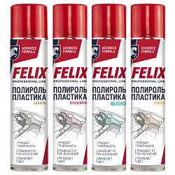 Полироль пластика FELIX Ваниль  400 мл.