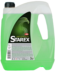 Антифриз STAREX Green G-11 (-40) зелёный  3 кг. (север)