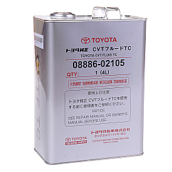 Трансмиссионное масло TOYOTA CVT Fluid TC  4 л. синт.