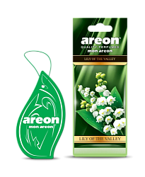 Ароматизатор на зеркало AREON Mon Areon LILY OF THE VALLEY MA33  к-т 10 шт.