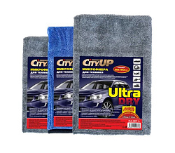 Салфетки из микрофибры City UP Ultra DRY CA-137L  50х60 см.