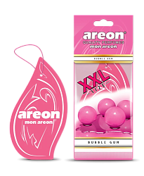 Ароматизатор на зеркало AREON Mon Areon XXL BUBBLE GUM MAX11  к-т 10 шт.