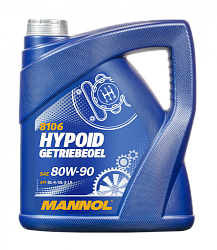 Трансмиссионное масло MANNOL Hypoid Getriebeoel 80W-90 GL-4/GL-5 LS  4 л. мин.