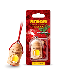 Ароматизатор на зеркало AREON Fresco STRAWBERRY  1 шт.