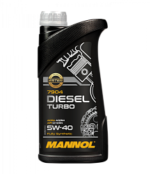 Моторное масло MANNOL Diesel Turbo  5W-40  1 л. синт.