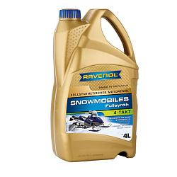 Моторное масло RAVENOL Snowmobiles 4-Takt Fullsynth  4 л. синт.