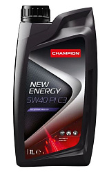 Моторное масло CHAMPION New Energy PI C3  5W-40  1 л. синт.