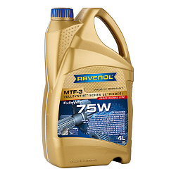 Трансмиссионное масло RAVENOL MTF-3  75W  4 л. синт.