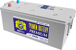 Аккумулятор Тюмень Тyumen Battery PREMIUM 220 Ач, Прямая полярность (+/-)