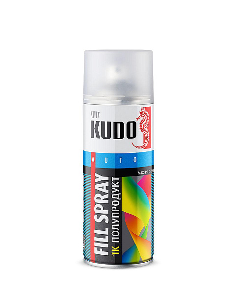 Полупродукт универсальный Fill Spray 1K KUDO KU-9900  520 мл.