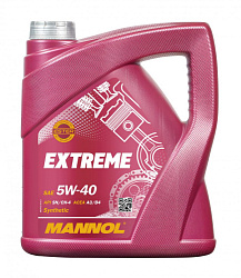 Моторное масло MANNOL Extreme  5W-40  4 л. синт.