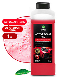 Автошампунь активная пена GraSS Active Foam Red  1 кг. 800001